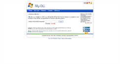 Desktop Screenshot of my-dll.com